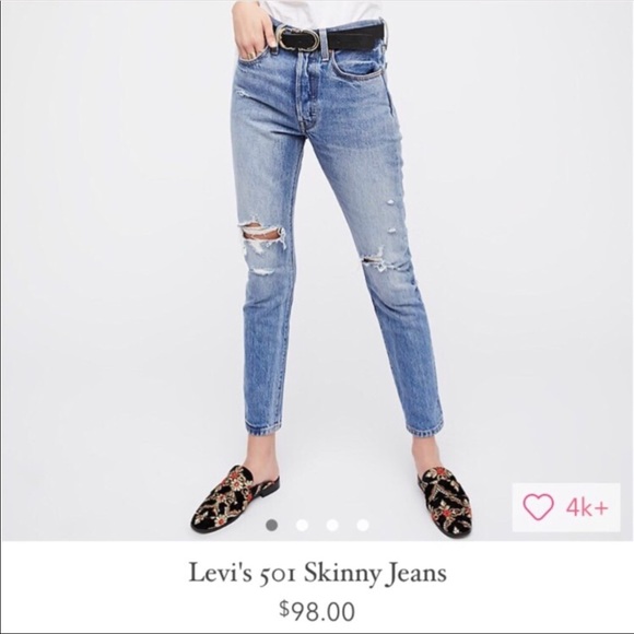 Levi's Denim - Levi’s 501 Skinny Jeans